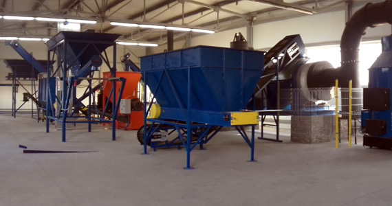 brykieciarki peleciarki suszarnie linie do recyklingu produkcji nawozów pelletu